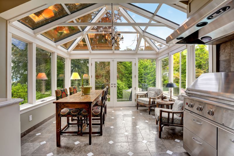 Glass Sunroom Extension